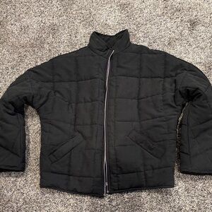 Women’s Black Quilted Jacket